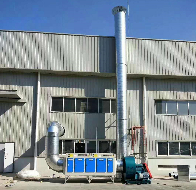 水性漆車(chē)間安裝光氧凈化器